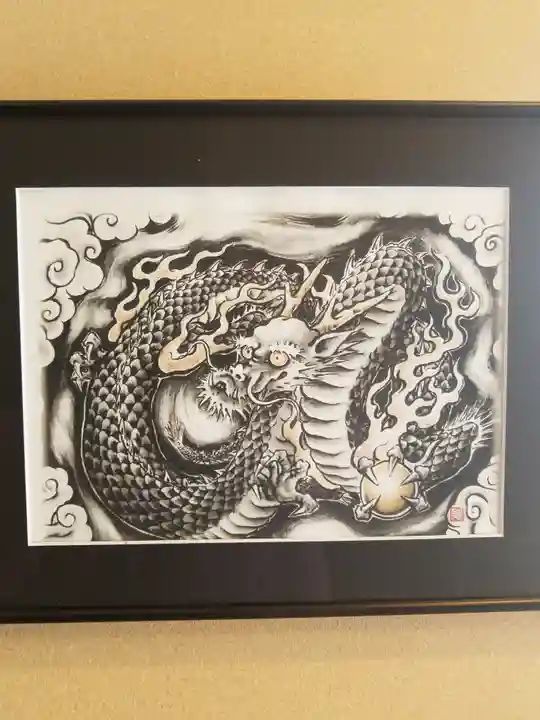 毛谷黒龍神社の芸術