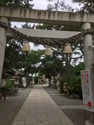 森戸大明神(森戸神社)の鳥居