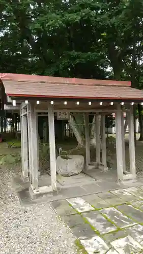 標津神社の手水舎