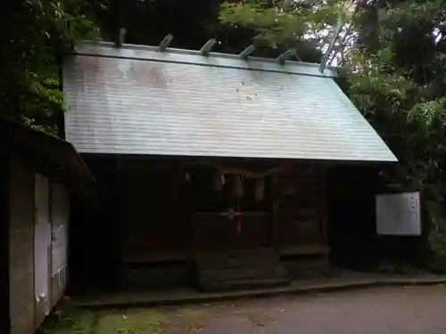 船越鉈切神社の本殿・本堂
