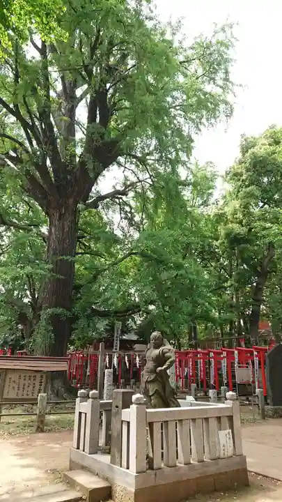 鬼子母神堂 (法明寺)の像