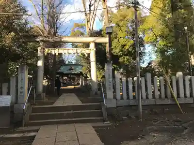 八雲氷川神社の鳥居