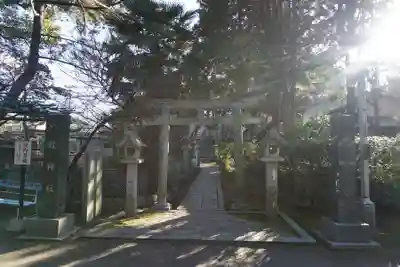 真清田神社の鳥居