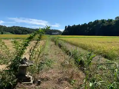 谷田部弁財天の周辺