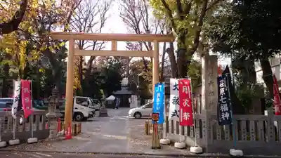 蛇窪神社の鳥居