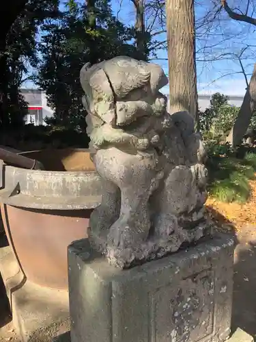 天神社の狛犬