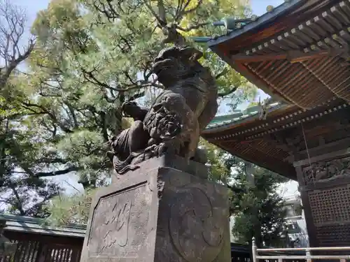 荏原神社の狛犬