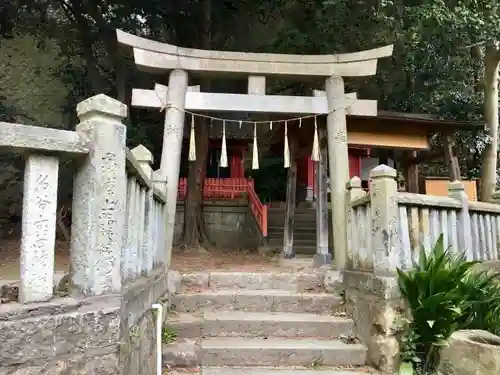 下畑大歳神社の鳥居