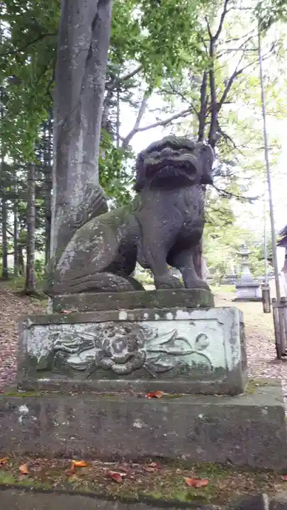 神居神社の狛犬