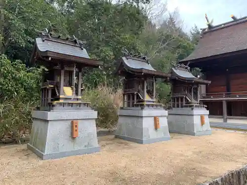 伊川谷惣社の末社・摂社