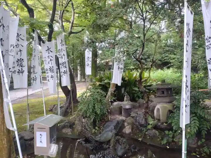 若宮神明社の自然