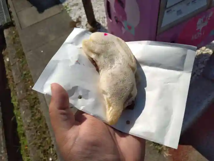 白兎神社の食事