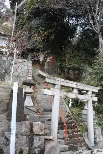 夢野八幡神社の鳥居