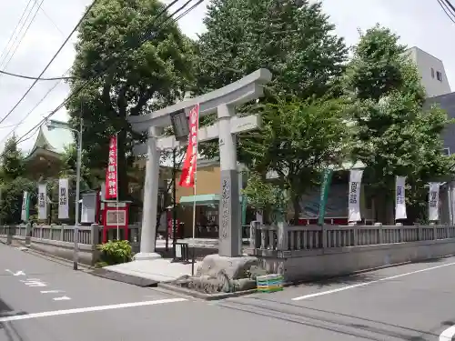 矢先稲荷神社の鳥居