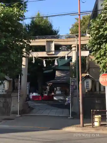 小野照崎神社の鳥居