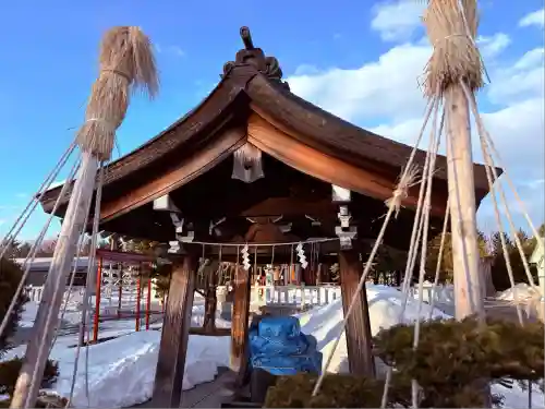 美瑛神社の手水舎
