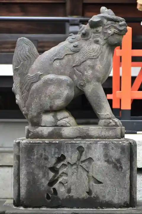 熊野神社の狛犬