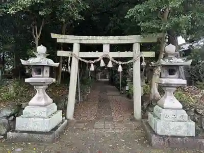 平群坐紀氏神社の鳥居