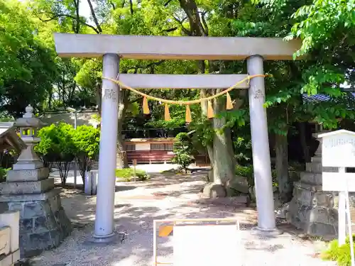 神明社（桜神明社）の鳥居