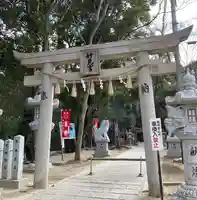 星田妙見宮の鳥居