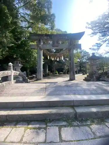 大原八幡宮の鳥居