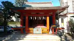 麻布氷川神社の本殿