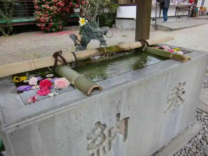 今市報徳二宮神社の手水舎