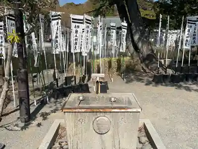 旗上弁財天社の手水舎