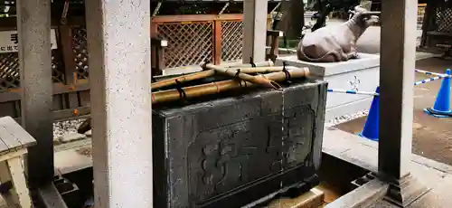 湯島天満宮の手水舎
