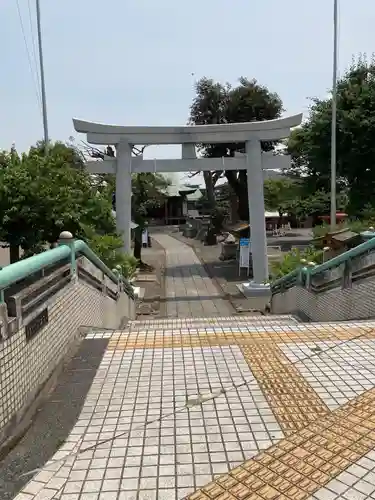 町田天満宮の鳥居