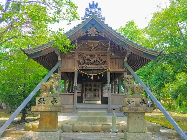 賣夫神社(嫁振)の本殿・本堂