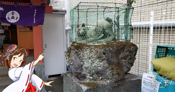 栁神社の狛犬