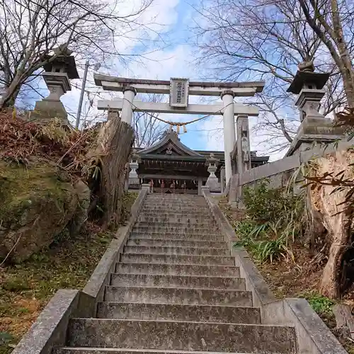 石都々古和気神社の鳥居