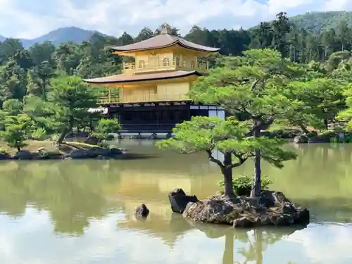 鹿苑寺（金閣寺）の庭園