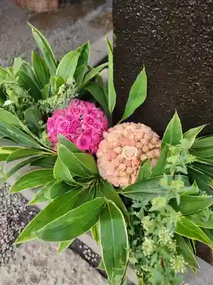 上尾御嶽神社の手水舎