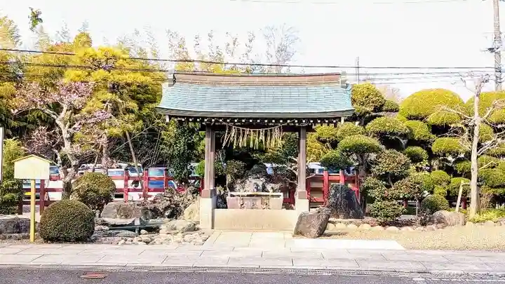 埴生神社の手水舎