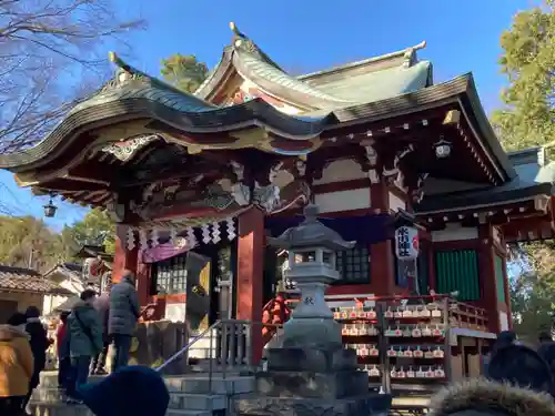 南沢氷川神社の本殿・本堂