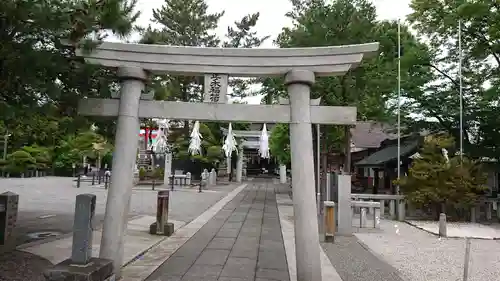 正ノ木稲荷 稲積神社の鳥居