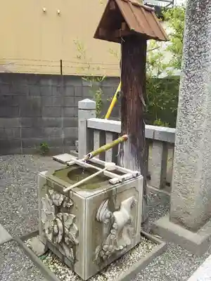 正ノ木稲荷 稲積神社の手水舎