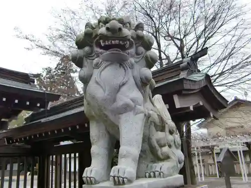 白鷺神社の狛犬