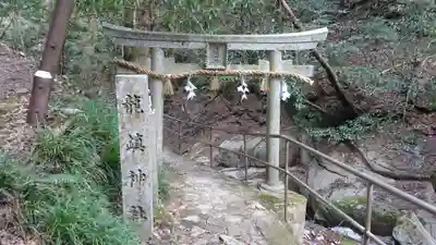 龍鎮神社の鳥居