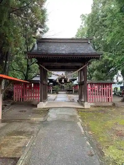 大原阿蘇神社の山門