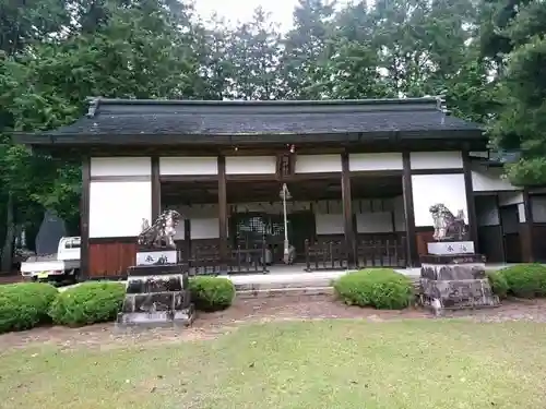 松川神社の本殿