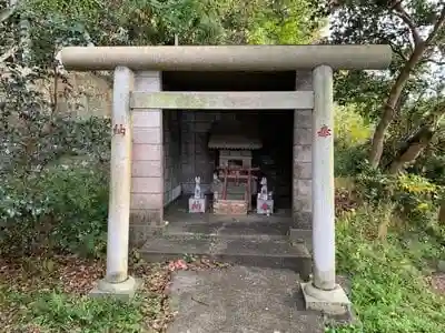 吉浜神社の鳥居