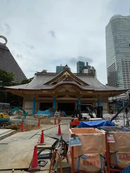 西久保八幡神社の本殿・本堂