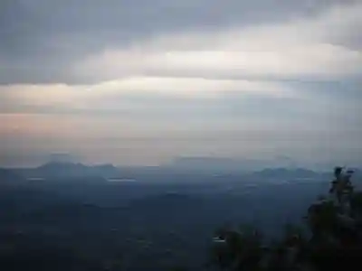大川神社の景色