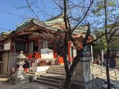 阿倍王子神社の本殿・本堂