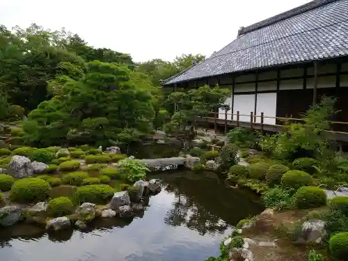 等持院の庭園