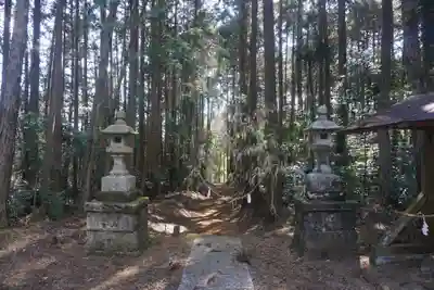 千本神社の自然