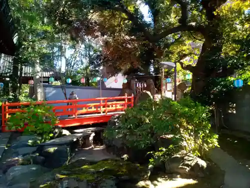 葛西神社の庭園